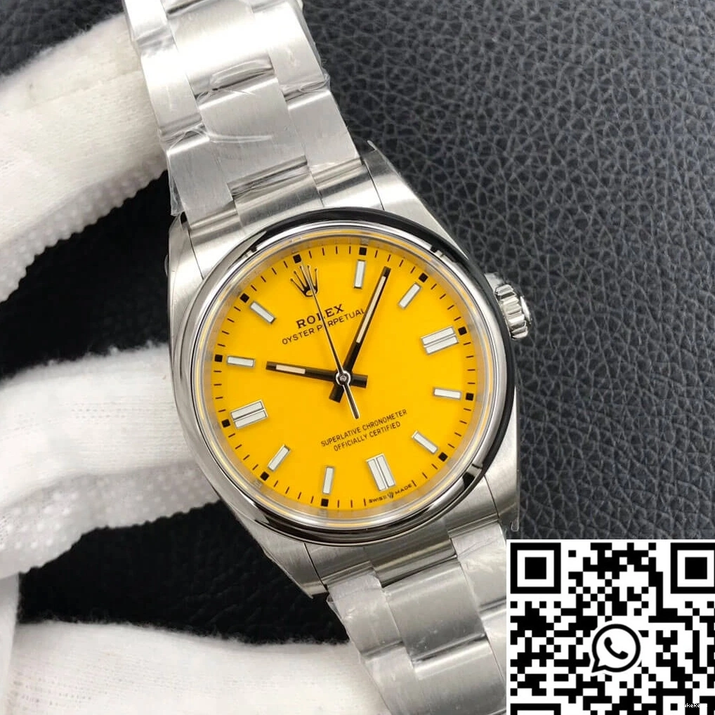Factory Perpetual Dial Rolex Oyster M126000-0004 Yellow 36MM EW 0123